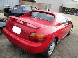 1993 HONDA DEL SOL SI RED 1.6L AT A17525